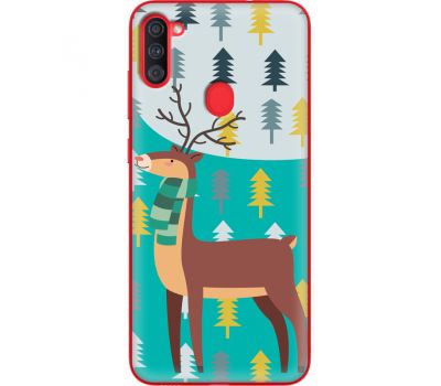 Силіконовий чохол BoxFace Samsung A115 Galaxy A11 Foresty Deer (39628-up2247)