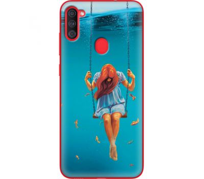 Силіконовий чохол BoxFace Samsung A115 Galaxy A11 Girl In The Sea (39628-up2387)