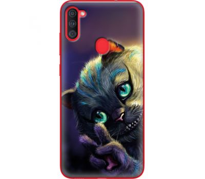 Силіконовий чохол BoxFace Samsung A115 Galaxy A11 Cheshire Cat (39628-up2404)