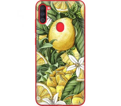 Силіконовий чохол BoxFace Samsung A115 Galaxy A11 Lemon Pattern (39628-up2415)