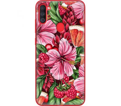 Силіконовий чохол BoxFace Samsung A115 Galaxy A11 Tropical Flowers (39628-up2416)