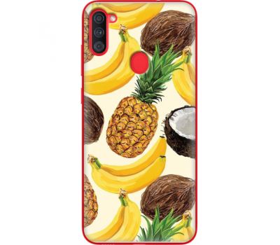Силіконовий чохол BoxFace Samsung A115 Galaxy A11 Tropical Fruits (39628-up2417)