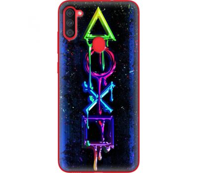 Силіконовий чохол BoxFace Samsung A115 Galaxy A11 Graffiti symbols (39628-up2432)