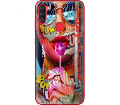 Силіконовий чохол BoxFace Samsung A115 Galaxy A11 Colorful Girl (39628-up2443)