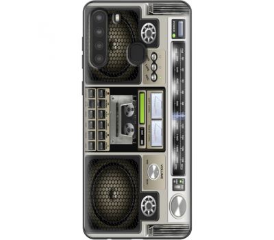 Силіконовий чохол BoxFace Samsung A215 Galaxy A21 Old Boombox (39760-up2446)