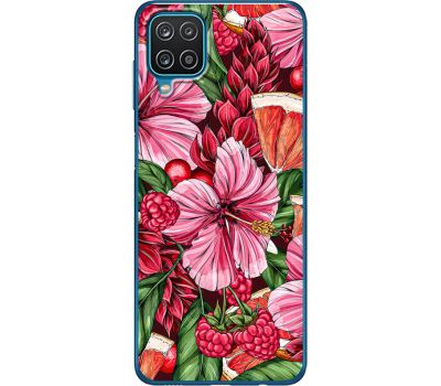 Силіконовий чохол BoxFace Samsung A125 Galaxy A12 Tropical Flowers (41506-up2416)