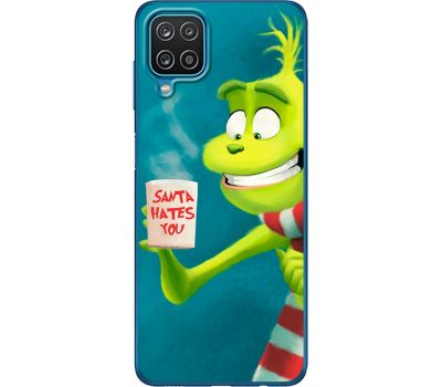 Силіконовий чохол BoxFace Samsung A125 Galaxy A12 Santa Hates You (41506-up2449)