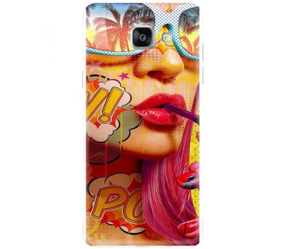 Силіконовий чохол BoxFace Samsung A310 Galaxy A3 Yellow Girl Pop Art (24497-up2442)