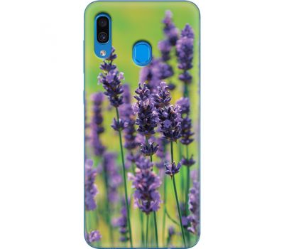 Силіконовий чохол BoxFace Samsung A305 Galaxy A30 Green Lavender (36416-up2245)