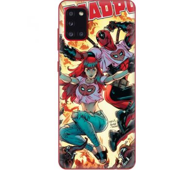 Силіконовий чохол BoxFace Samsung A315 Galaxy A31 Deadpool and Mary Jane (39470-up2454)