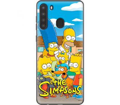 Силіконовий чохол BoxFace Samsung A215 Galaxy A21 The Simpsons (39760-up2391)