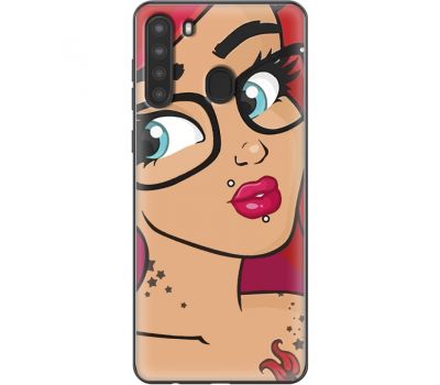 Силіконовий чохол BoxFace Samsung A215 Galaxy A21 Modern Mermaid (39760-up2426)