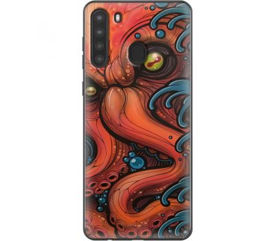 Силіконовий чохол BoxFace Samsung A215 Galaxy A21 Octopus (39760-up2429)