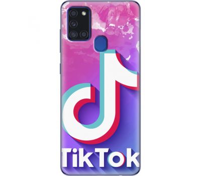 Силіконовий чохол BoxFace Samsung A217 Galaxy A21s TikTok (40006-up2392)