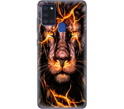 Силіконовий чохол BoxFace Samsung A217 Galaxy A21s Fire Lion (40006-up2437)