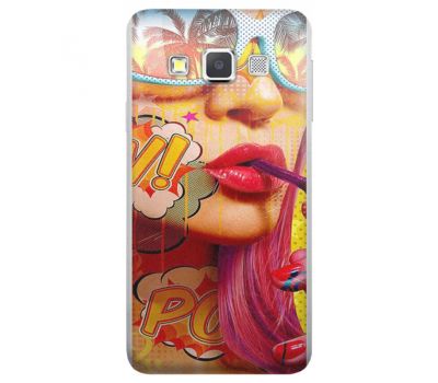 Силіконовий чохол BoxFace Samsung A300 Galaxy A3 Yellow Girl Pop Art (24491-up2442)