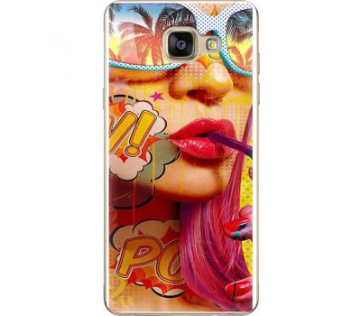 Силіконовий чохол BoxFace Samsung A510 Galaxy A5 Yellow Girl Pop Art (24499-up2442)
