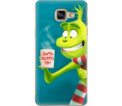 Силіконовий чохол BoxFace Samsung A510 Galaxy A5 Santa Hates You (24499-up2449)