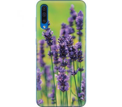 Силіконовий чохол BoxFace Samsung A505 Galaxy A50 Green Lavender (36417-up2245)