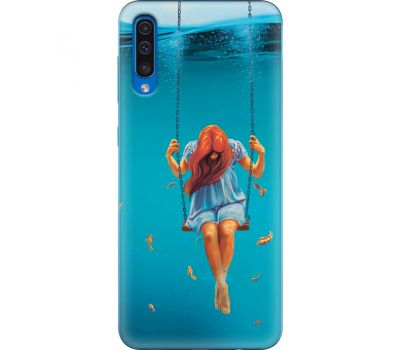 Силіконовий чохол BoxFace Samsung A505 Galaxy A50 Girl In The Sea (36417-up2387)
