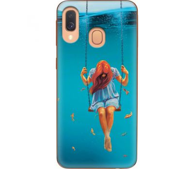 Силіконовий чохол BoxFace Samsung A405 Galaxy A40 Girl In The Sea (36707-up2387)