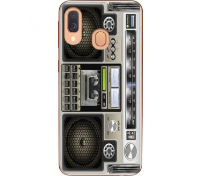 Силіконовий чохол BoxFace Samsung A405 Galaxy A40 Old Boombox (36707-up2446)