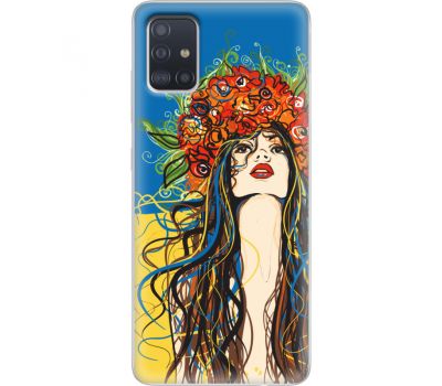 Силіконовий чохол BoxFace Samsung A515 Galaxy A51 Ukraine Girl (38808-up2373)