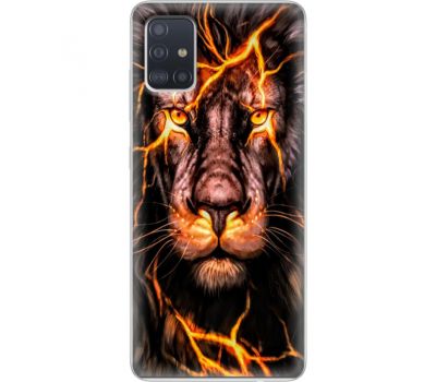 Силіконовий чохол BoxFace Samsung A515 Galaxy A51 Fire Lion (38808-up2437)