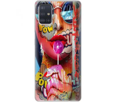 Силіконовий чохол BoxFace Samsung A515 Galaxy A51 Colorful Girl (38808-up2443)
