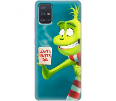 Силіконовий чохол BoxFace Samsung A515 Galaxy A51 Santa Hates You (38808-up2449)