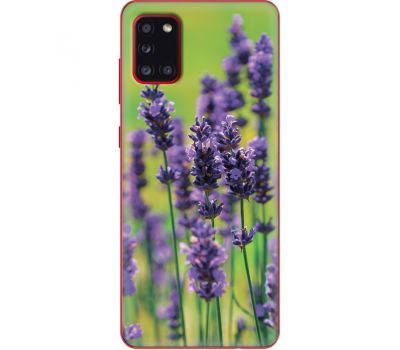 Силіконовий чохол BoxFace Samsung A315 Galaxy A31 Green Lavender (39470-up2245)