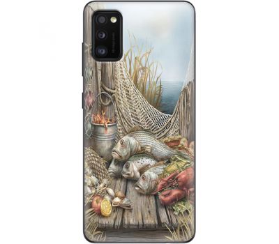 Силіконовий чохол BoxFace Samsung A415 Galaxy A41 Удачная рыбалка (39755-up2418)