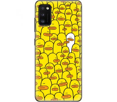 Силіконовий чохол BoxFace Samsung A415 Galaxy A41 Yellow Ducklings (39755-up2428)