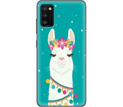 Силіконовий чохол BoxFace Samsung A415 Galaxy A41 Cold Llama (39755-up2435)