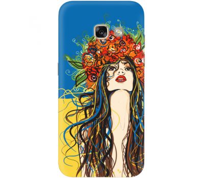 Силіконовий чохол BoxFace Samsung A320 Galaxy A3 2017 Ukraine Girl (27928-up2373)