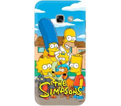 Силіконовий чохол BoxFace Samsung A320 Galaxy A3 2017 The Simpsons (27928-up2391)