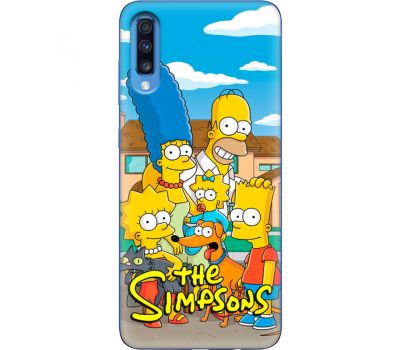 Силіконовий чохол BoxFace Samsung A705 Galaxy A70 The Simpsons (36860-up2391)