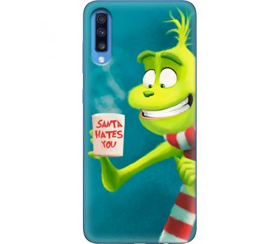 Силіконовий чохол BoxFace Samsung A705 Galaxy A70 Santa Hates You (36860-up2449)