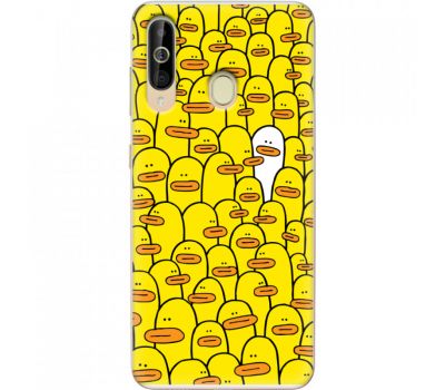 Силіконовий чохол BoxFace Samsung A6060 Galaxy A60 Yellow Ducklings (37396-up2428)