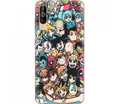 Силіконовий чохол BoxFace Samsung A6060 Galaxy A60 Anime Stickers (37396-up2458)