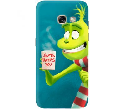 Силіконовий чохол BoxFace Samsung A520 Galaxy A5 2017 Santa Hates You (27929-up2449)