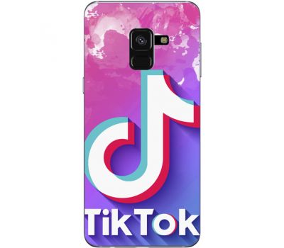 Силіконовий чохол BoxFace Samsung A530 Galaxy A8 (2018) TikTok (32657-up2392)