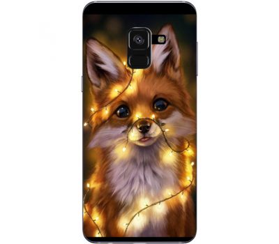 Силіконовий чохол BoxFace Samsung A530 Galaxy A8 (2018) Рождественская лиса (32657-up2399)