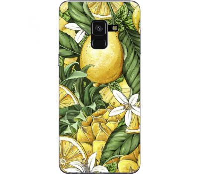 Силіконовий чохол BoxFace Samsung A530 Galaxy A8 (2018) Lemon Pattern (32657-up2415)