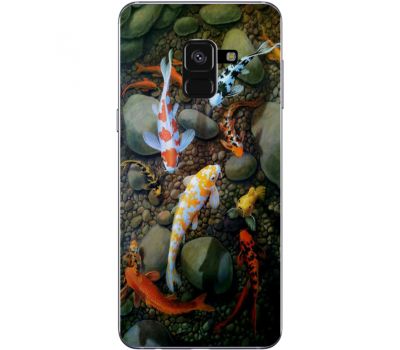 Силіконовий чохол BoxFace Samsung A530 Galaxy A8 (2018) Underwater Koi (32657-up2431)