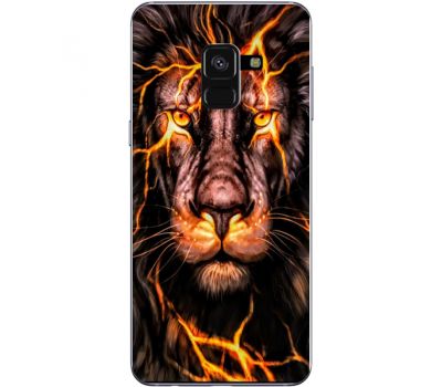 Силіконовий чохол BoxFace Samsung A530 Galaxy A8 (2018) Fire Lion (32657-up2437)
