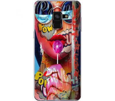 Силіконовий чохол BoxFace Samsung A530 Galaxy A8 (2018) Colorful Girl (32657-up2443)