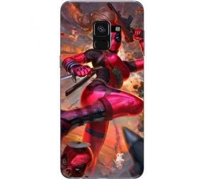 Силіконовий чохол BoxFace Samsung A530 Galaxy A8 (2018) Woman Deadpool (32657-up2453)