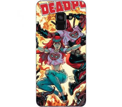 Силіконовий чохол BoxFace Samsung A530 Galaxy A8 (2018) Deadpool and Mary Jane (32657-up2454)