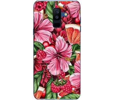 Силіконовий чохол BoxFace Samsung A605 Galaxy A6 Plus 2018 Tropical Flowers (33377-up2416)